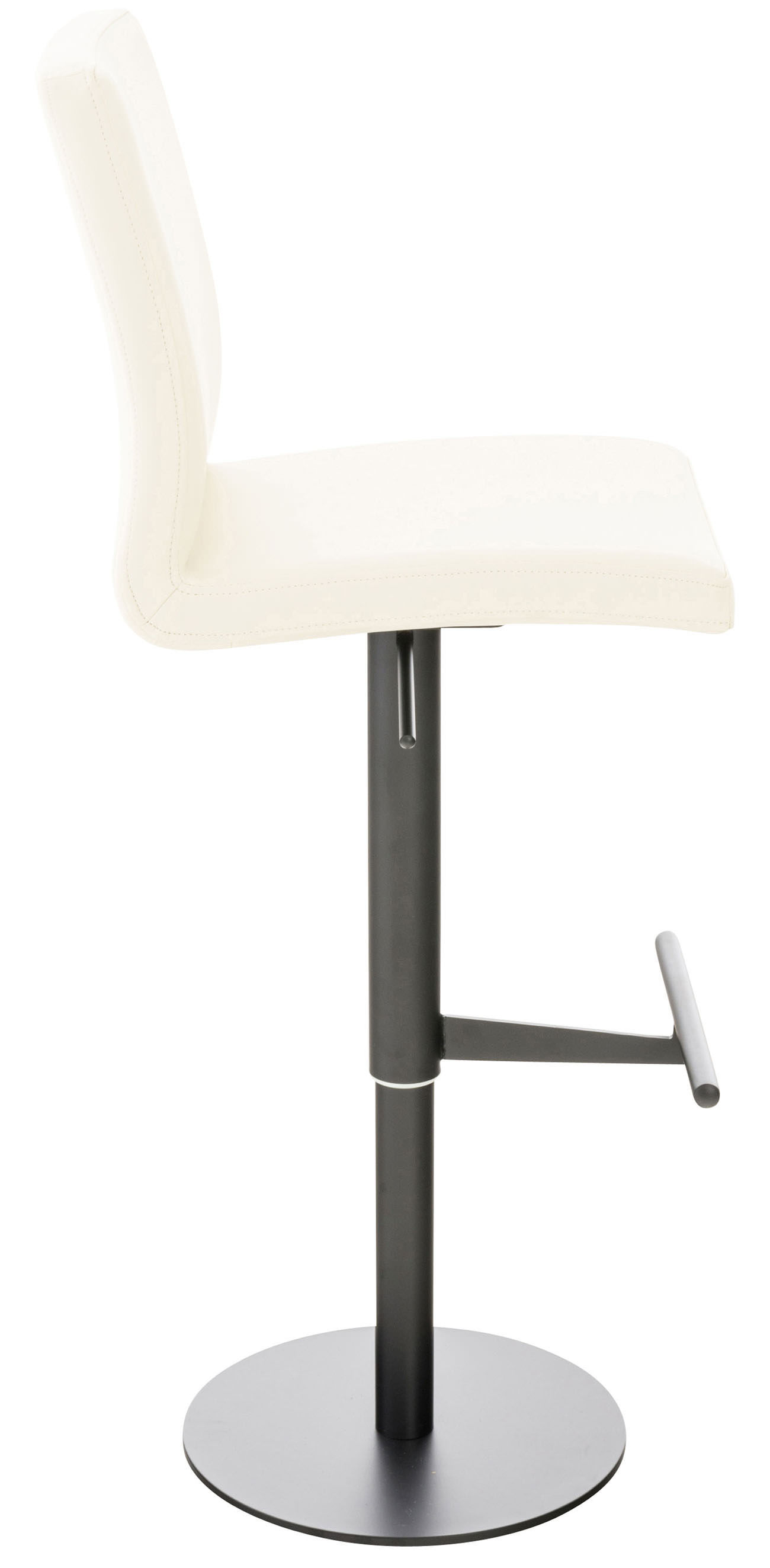 Barhocker Cadiz Kunstleder schwarz