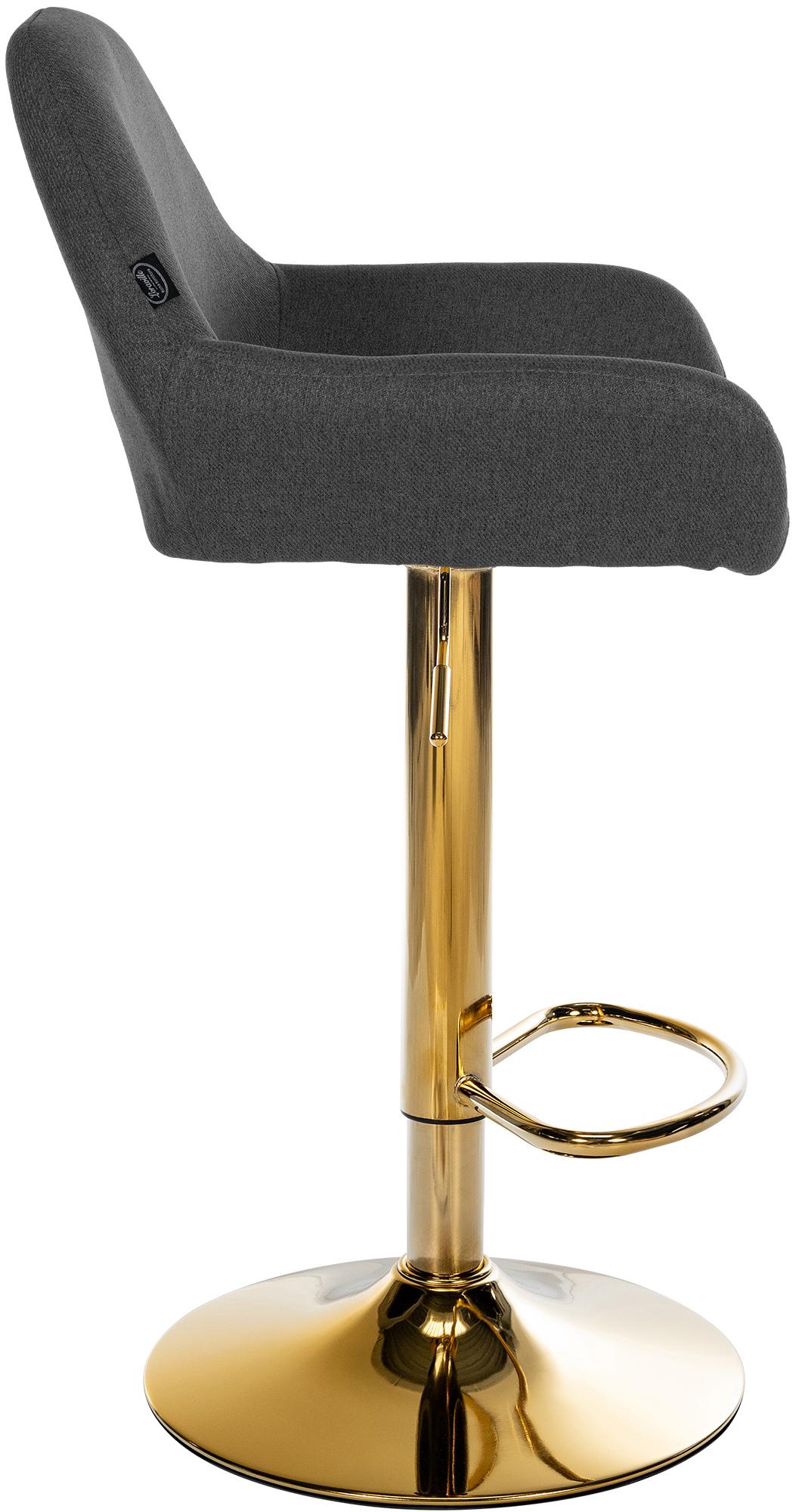 Barhocker Braga Gold Stoff