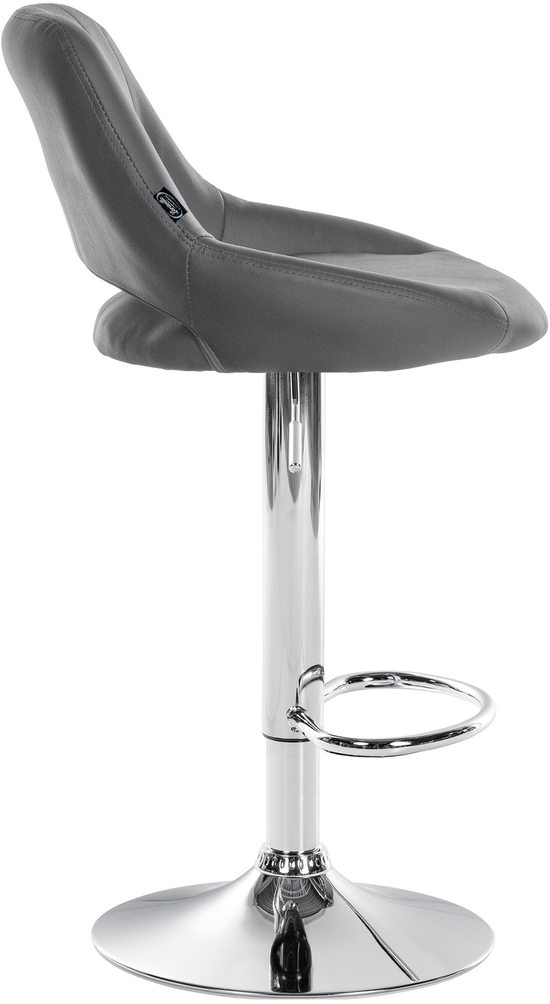 Barhocker Milet Kunstleder chrom