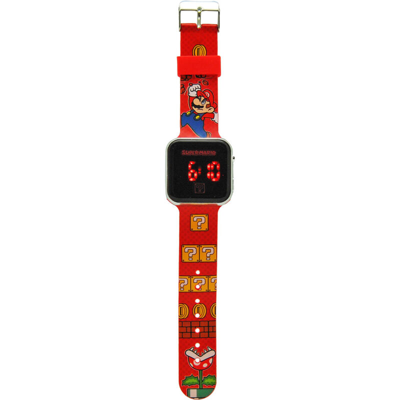 Accutime Uhren & Wecker Nintendo Super Mario - LED digitale Armbanduhr