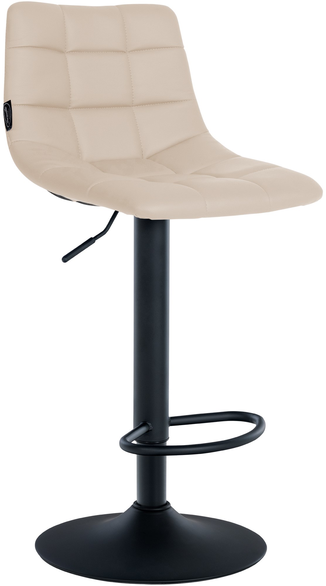 2er Set Barhocker Jerry Kunstleder schwarz