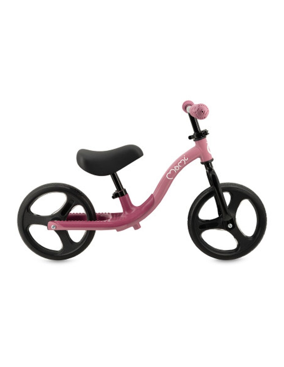 MoMi ISOKA Laufrad in Pink mit LED-Leuchten für Kinder ab 2 Jahren