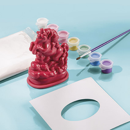 Totum GmbH Bastel- & Kreativspielzeug Totum Creativity - Einhorn-Gipsfiguren