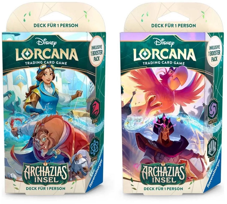 Ravensburger Disney Disney Lorcana: Set 7 - Archazias Insel: Starter Deck Display (8) DE