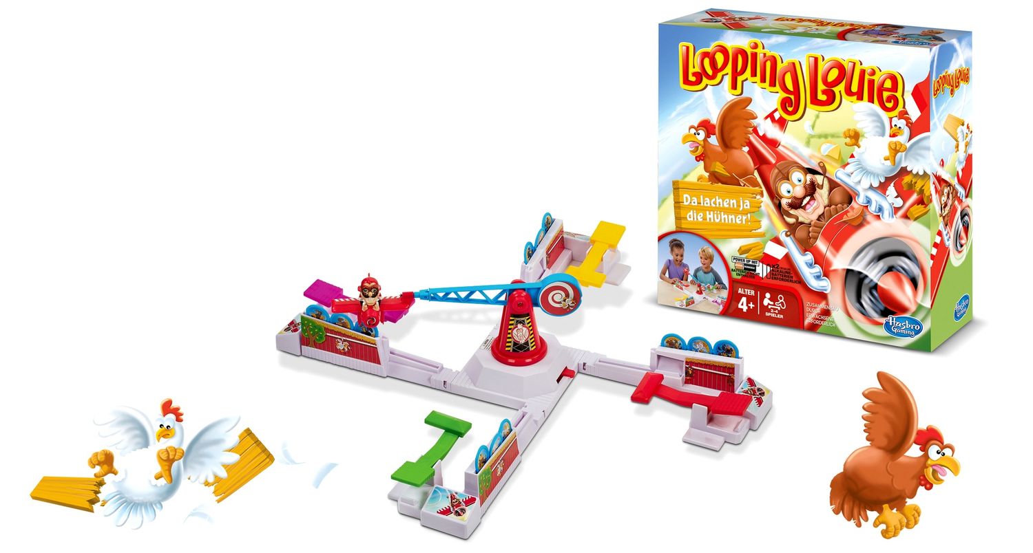 HASBRO Brettspiele & Gesellschaftsspiele Looping Louie - Vorschulspiel