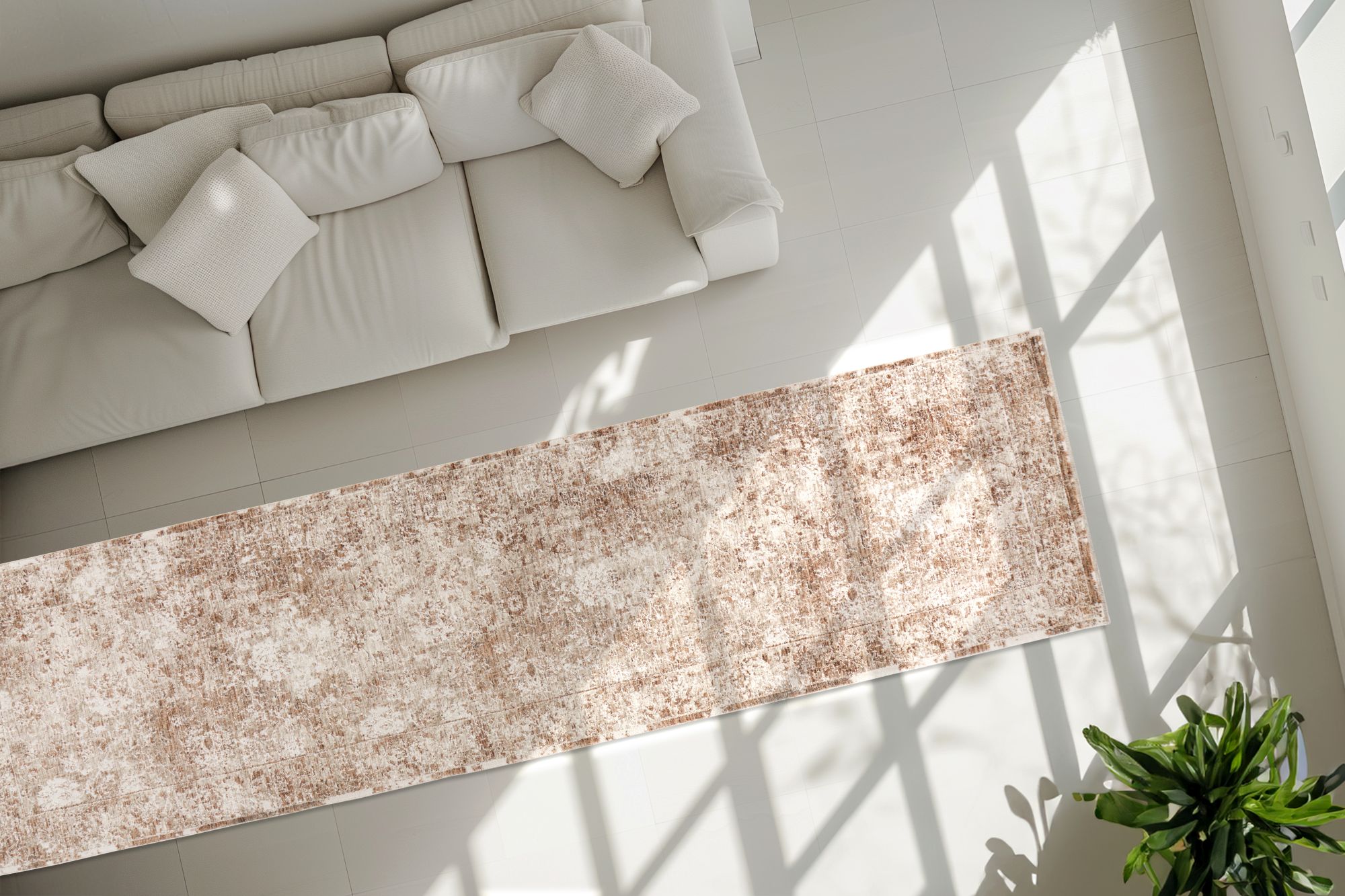 Teppich Amora 263 Pfirsich 80cm x 300cm