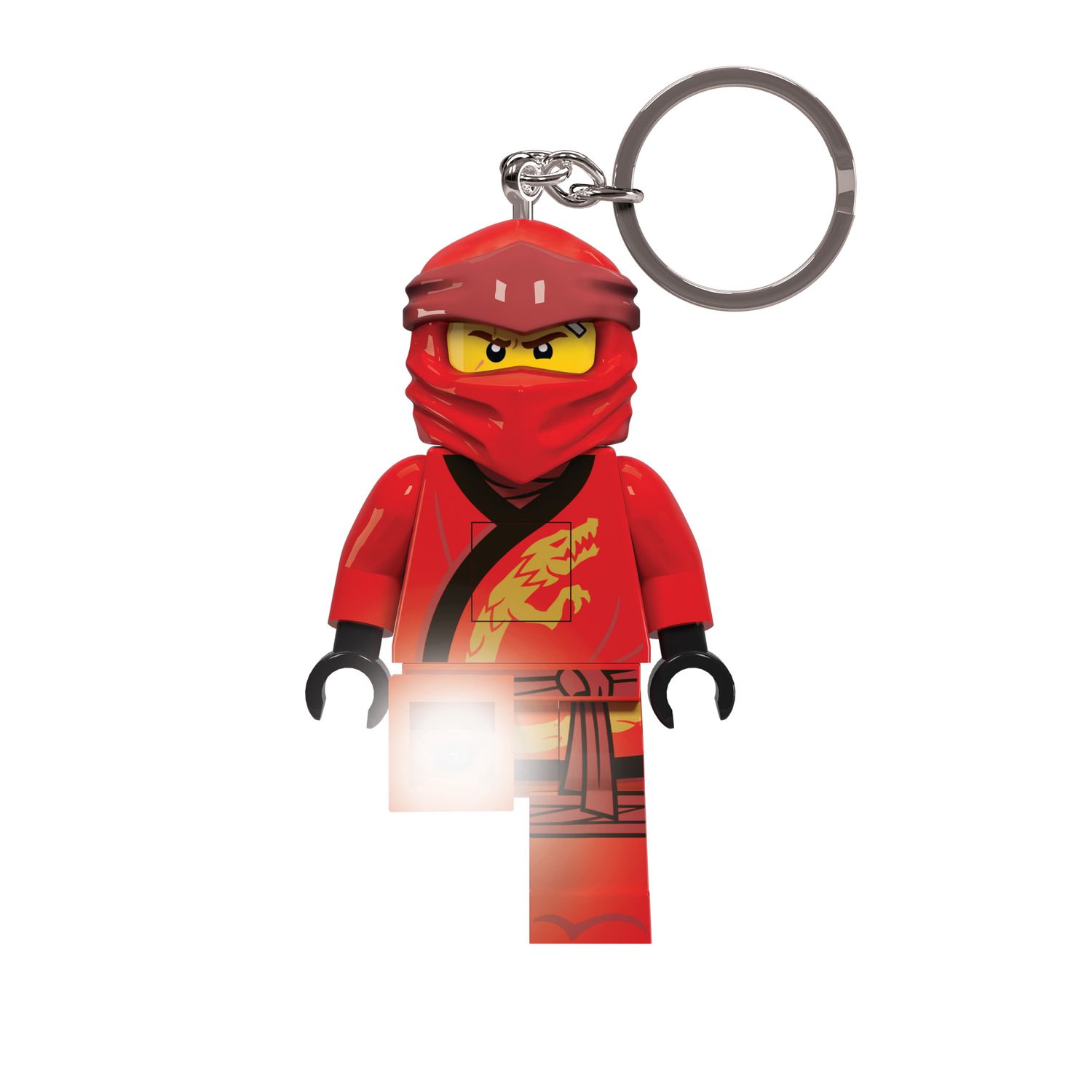 Joy Toy Schlüsselanhänger LEGO® Ninjago Legacy Kai Schlüsselanhänger mit Taschenlampe