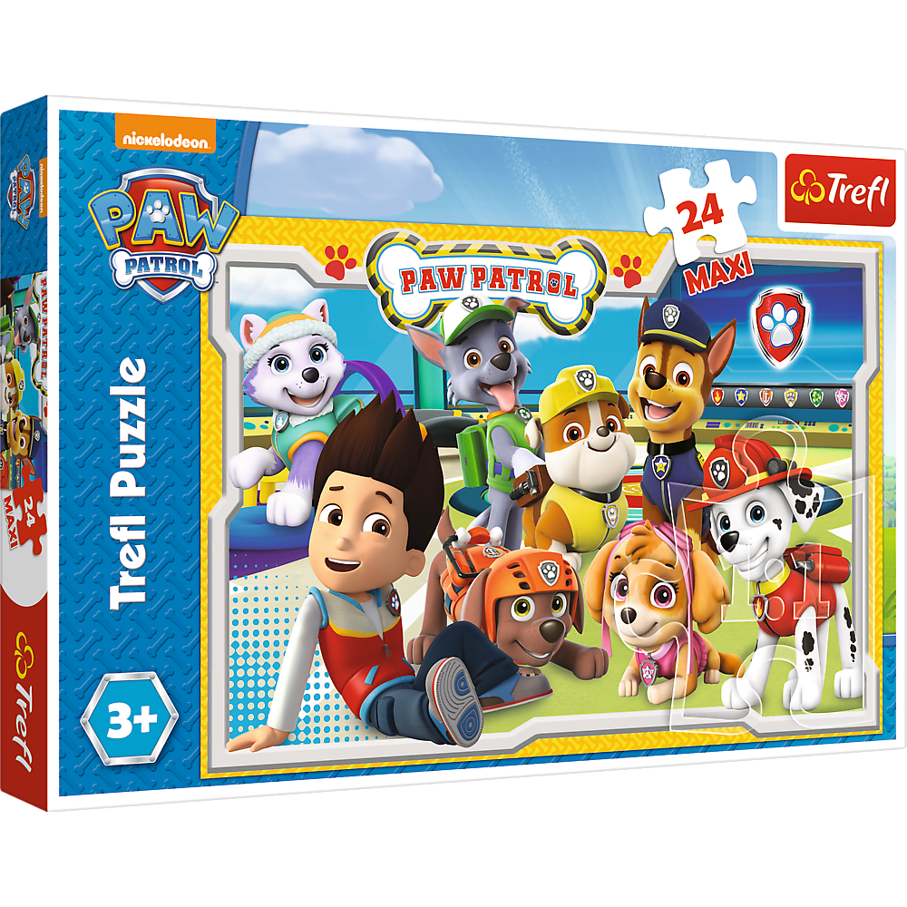 Trefl Puzzles Paw Patrol Fun Team - Maxi Puzzle 24 Teile