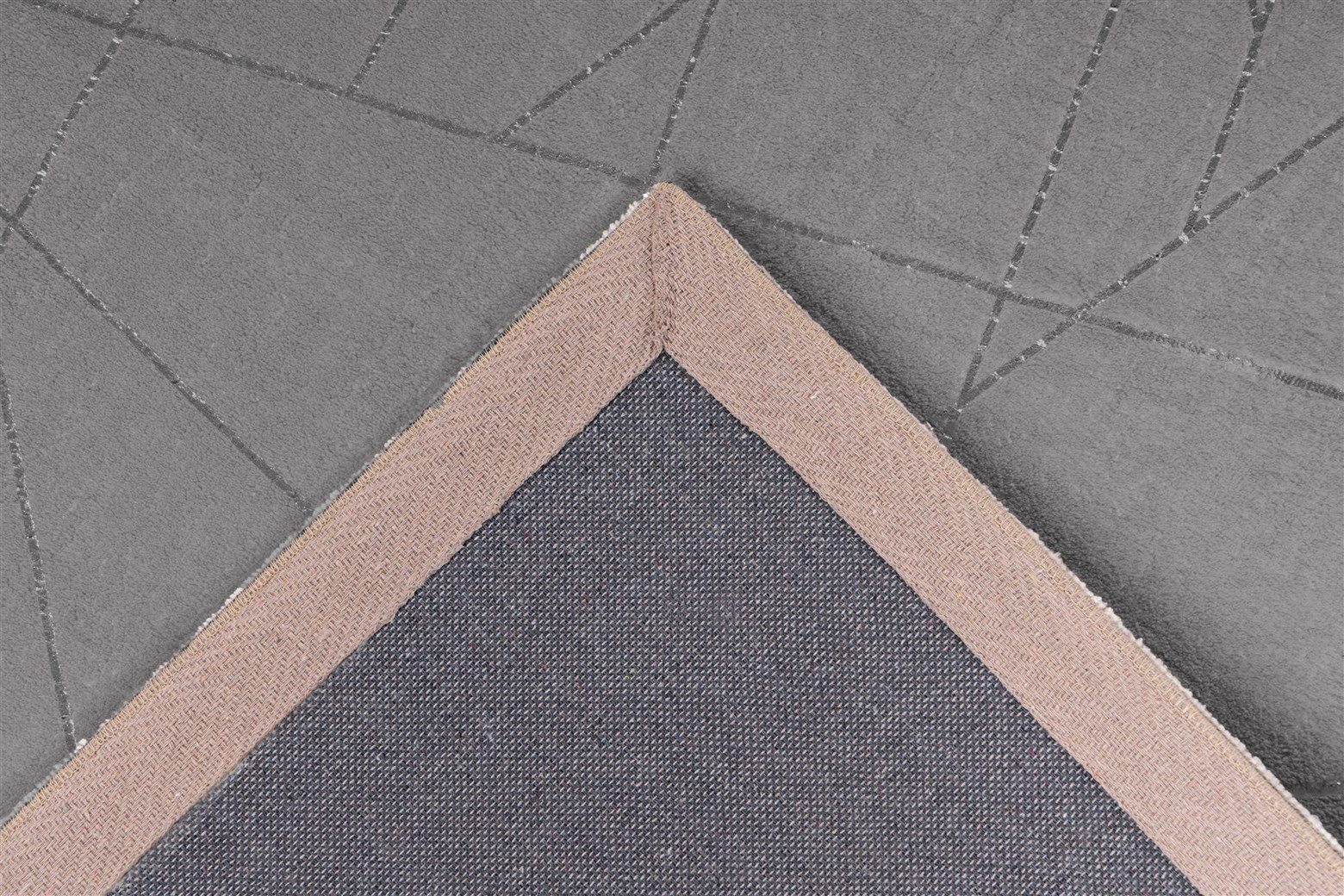 Teppich Bijou 125 Taupe / Silber 200cm x 290cm