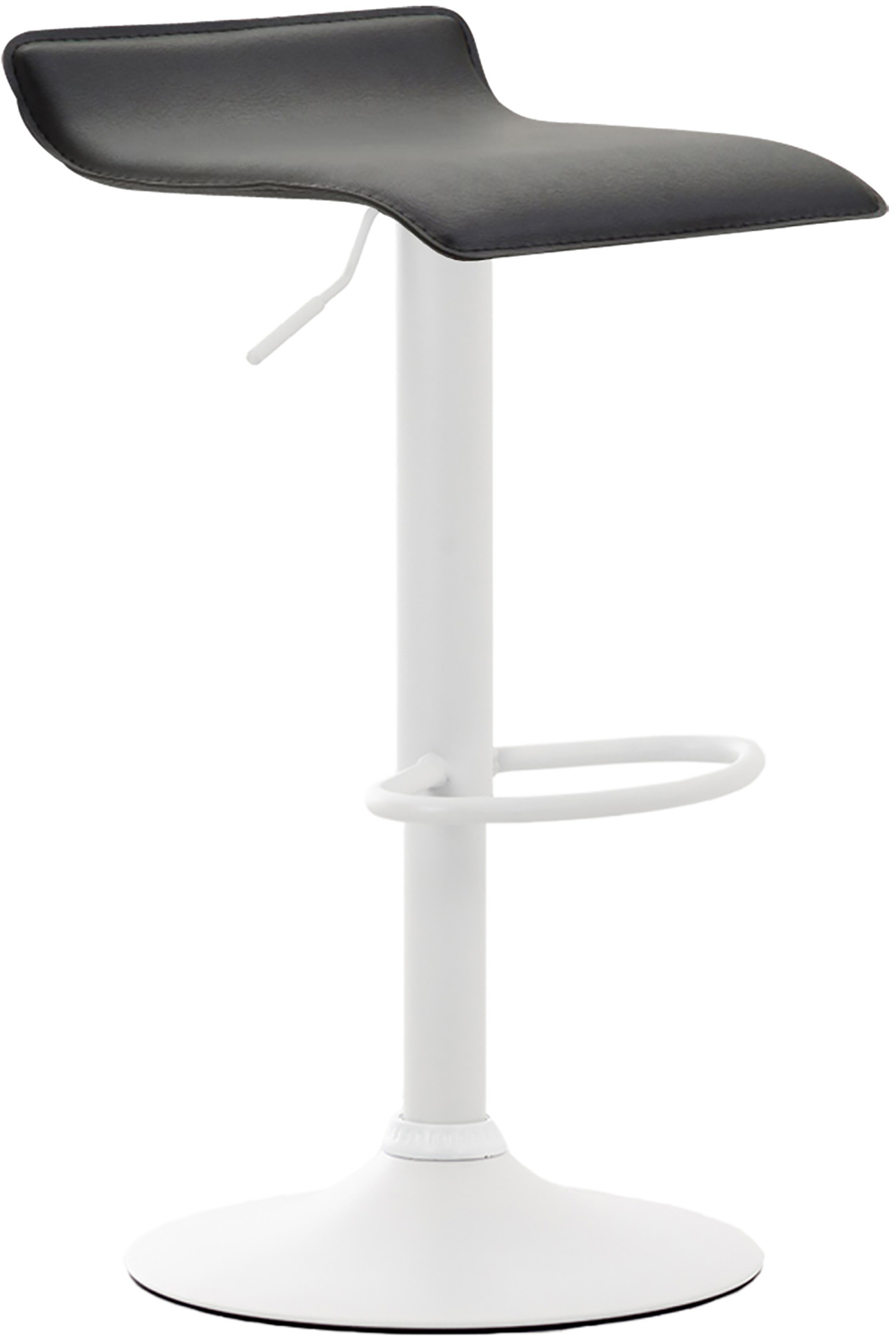 Barhocker Dyn V2 Kunstleder weiß