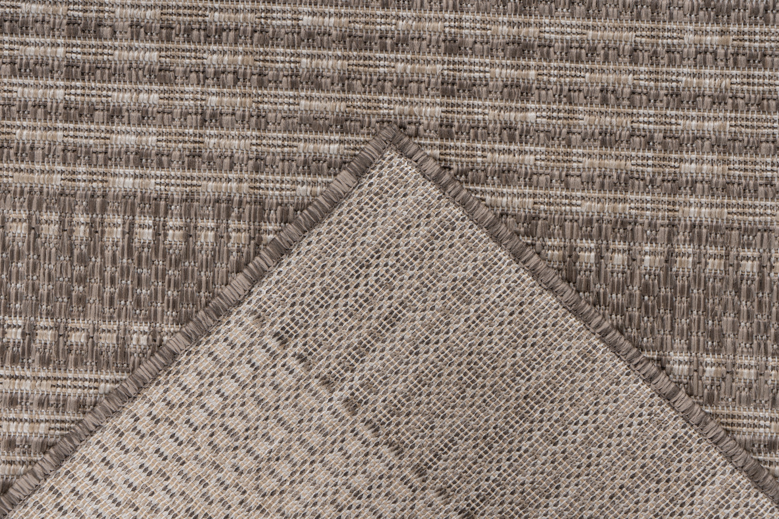 Teppich Nibru 125 Taupe 200 x 290 cm
