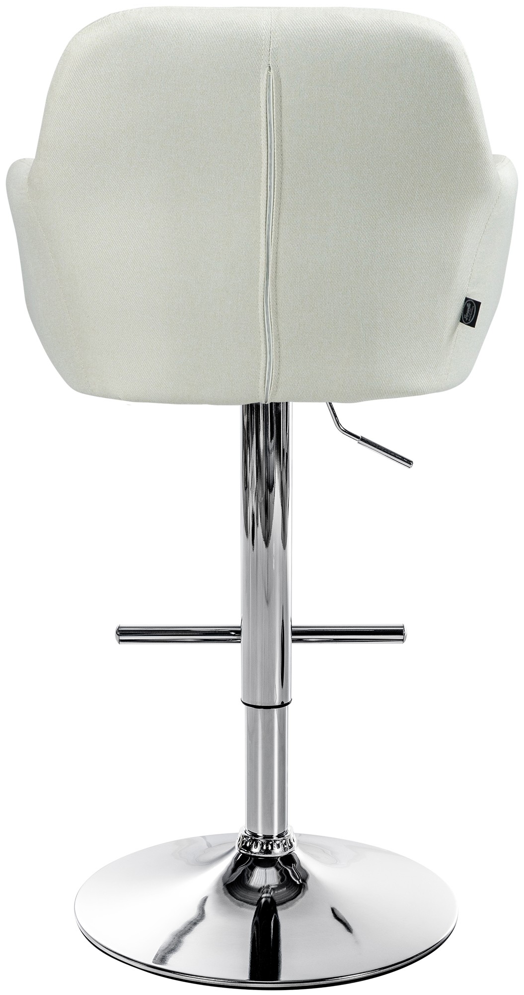 Barhocker Natoma Stoff chrom