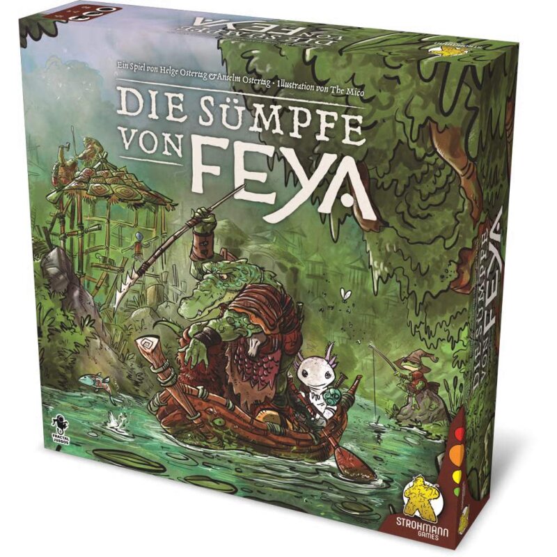 Strohmann Games Brettspiele & Gesellschaftsspiele Die Sümpfe von Feya – Kennerspiel