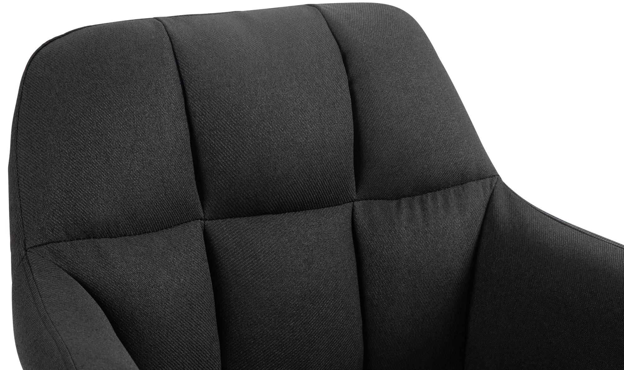 Barhocker Natoma Stoff weiß