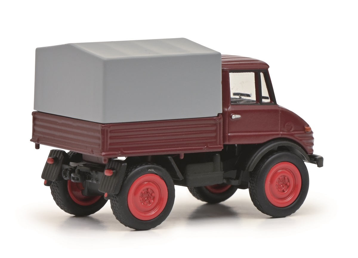 Schuco Modelle & Fahrzeuge Schuco 452660900 - Unimog U406 rot, 1:87    - Modellauto