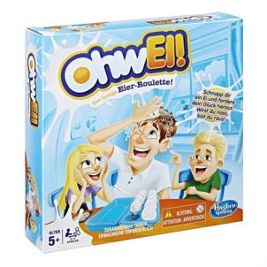 HASBRO Unterhaltungsspiele Hasbro C24731000 - Oh wei! Eier Roulette!