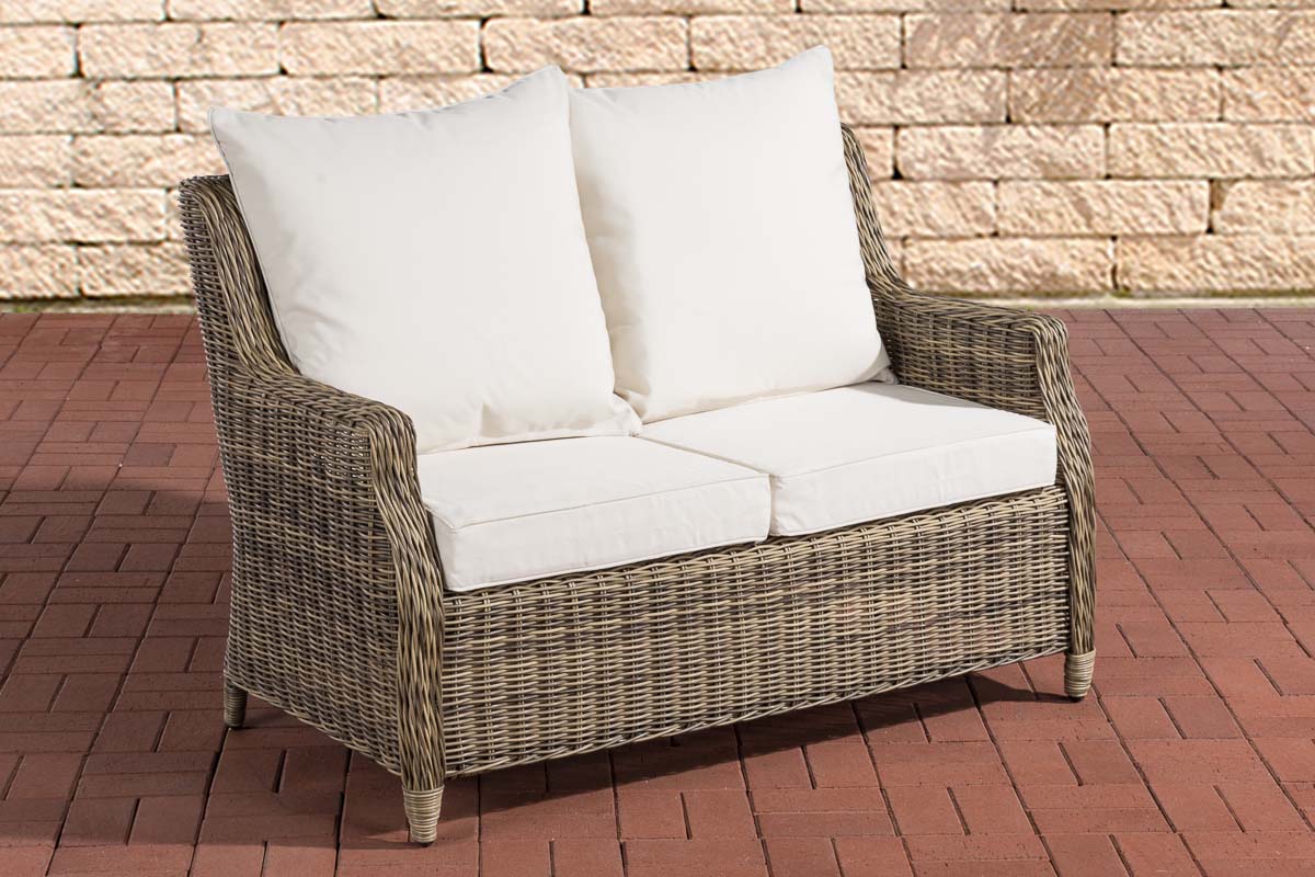2er Sofa Montero Cremeweiss