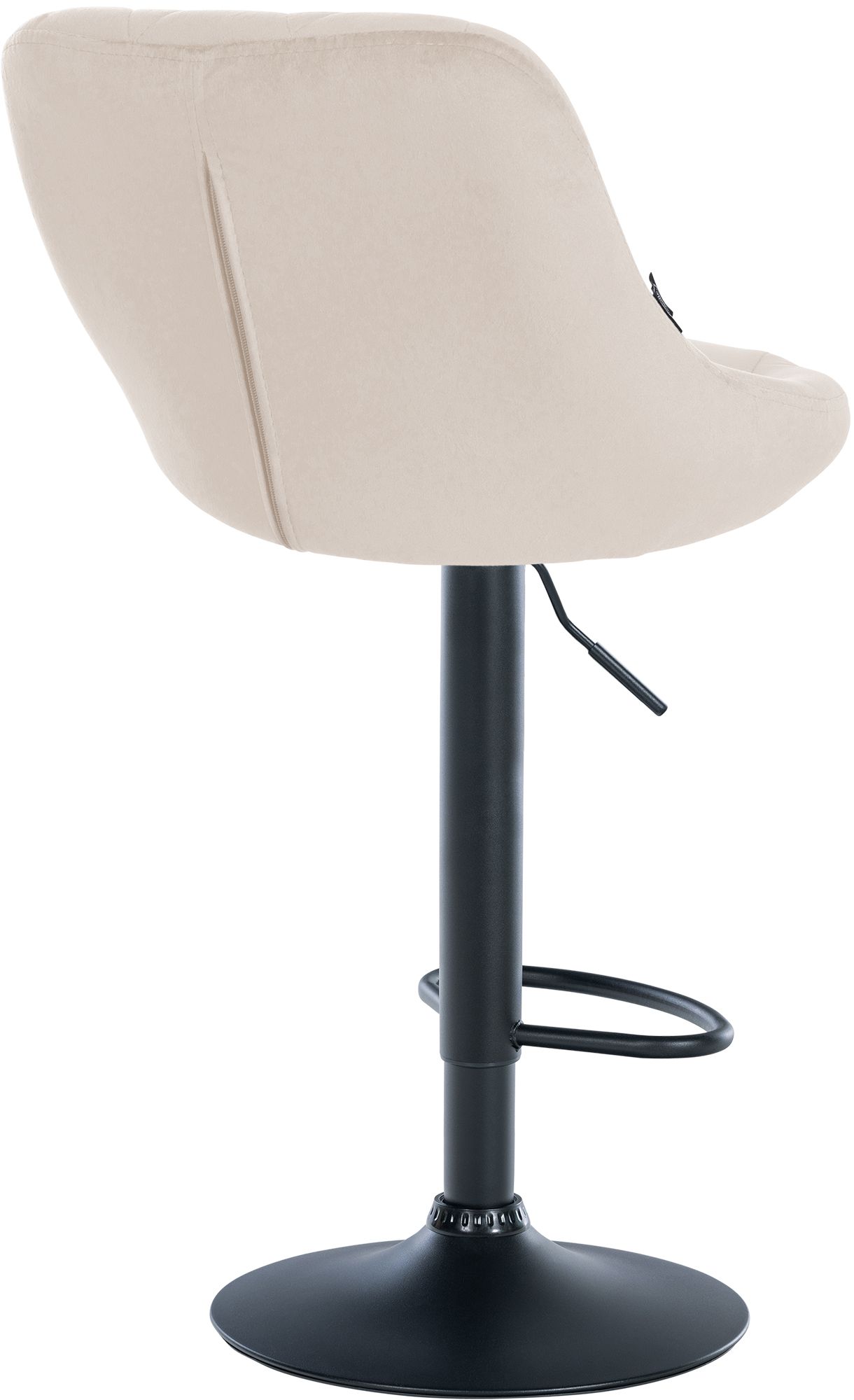 Barhocker Lazio Samt schwarz