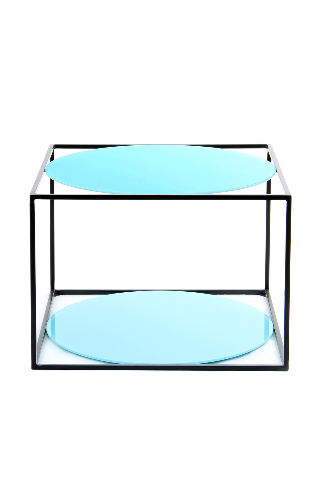 Beistelltisch Beistelltisch Cody 110 Blau / Schwarz