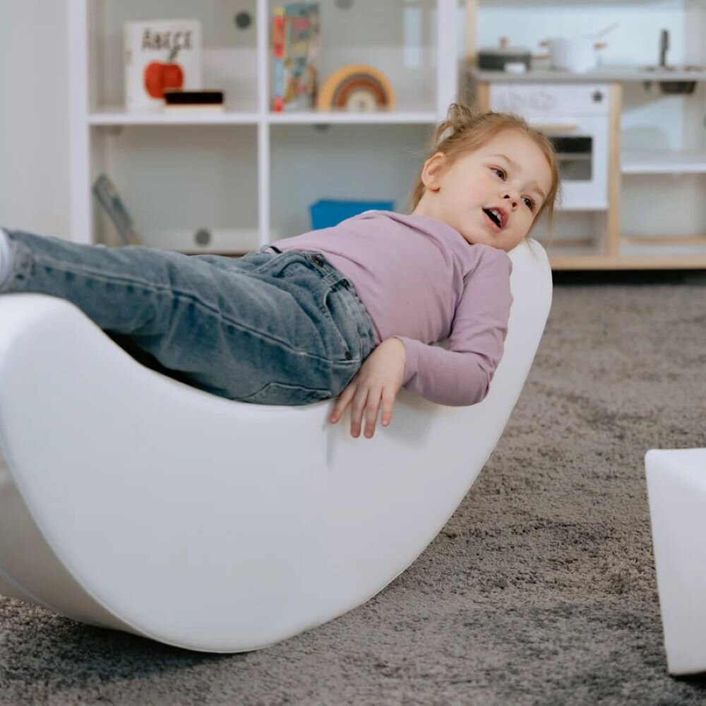 IGLU Softplay PEPI RER SIA IGLU Großes Party Set aus mehreren bunten Schaumstoff-Spielmodulen - Weiß - mit Rampe, Rutsche und Ballbecken,für Kinder – Ansicht 9