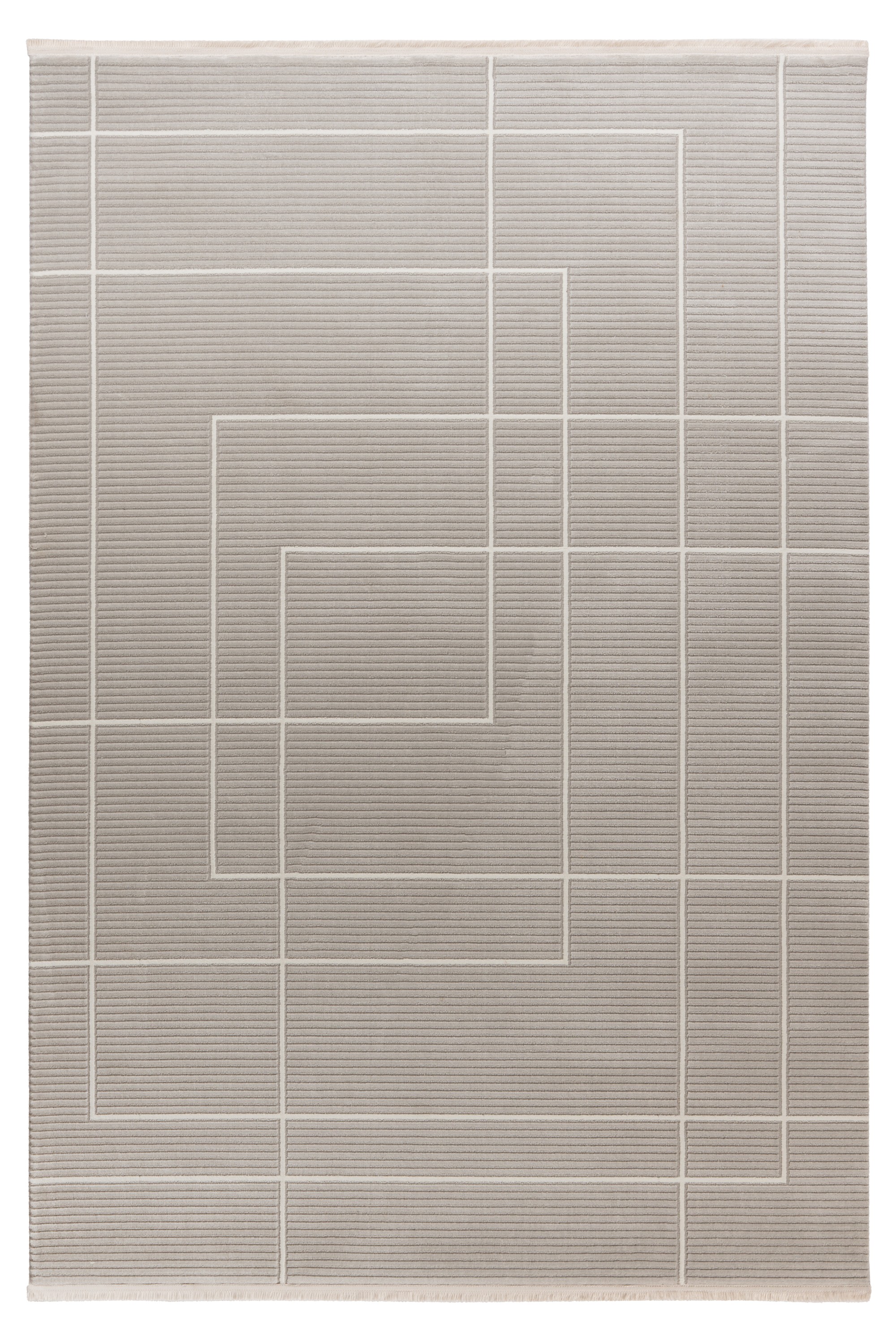 Teppich Stage 125 Silber 160 x 230 cm
