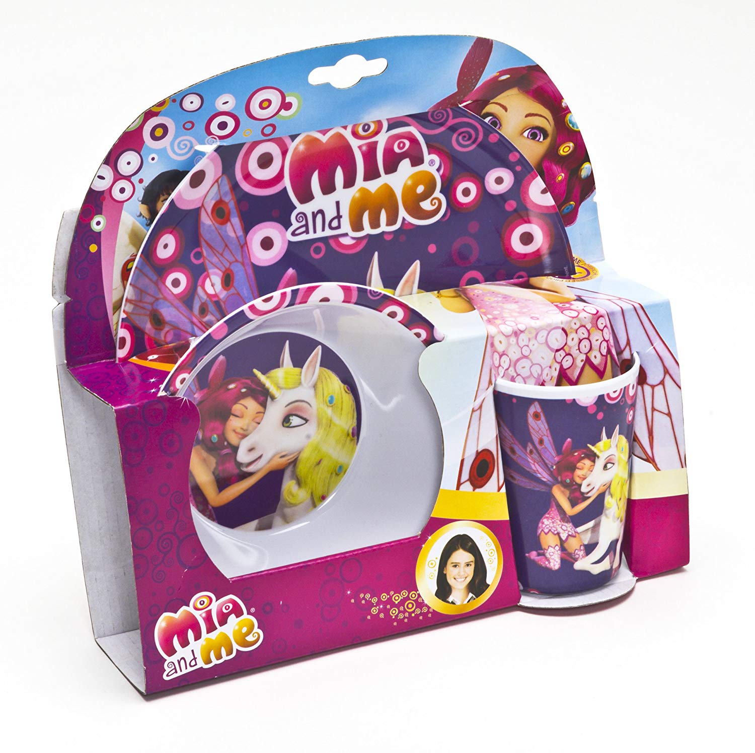 Joy Toy Küchenutensilien Mia and Me - 3-teiliges Melamin Set
