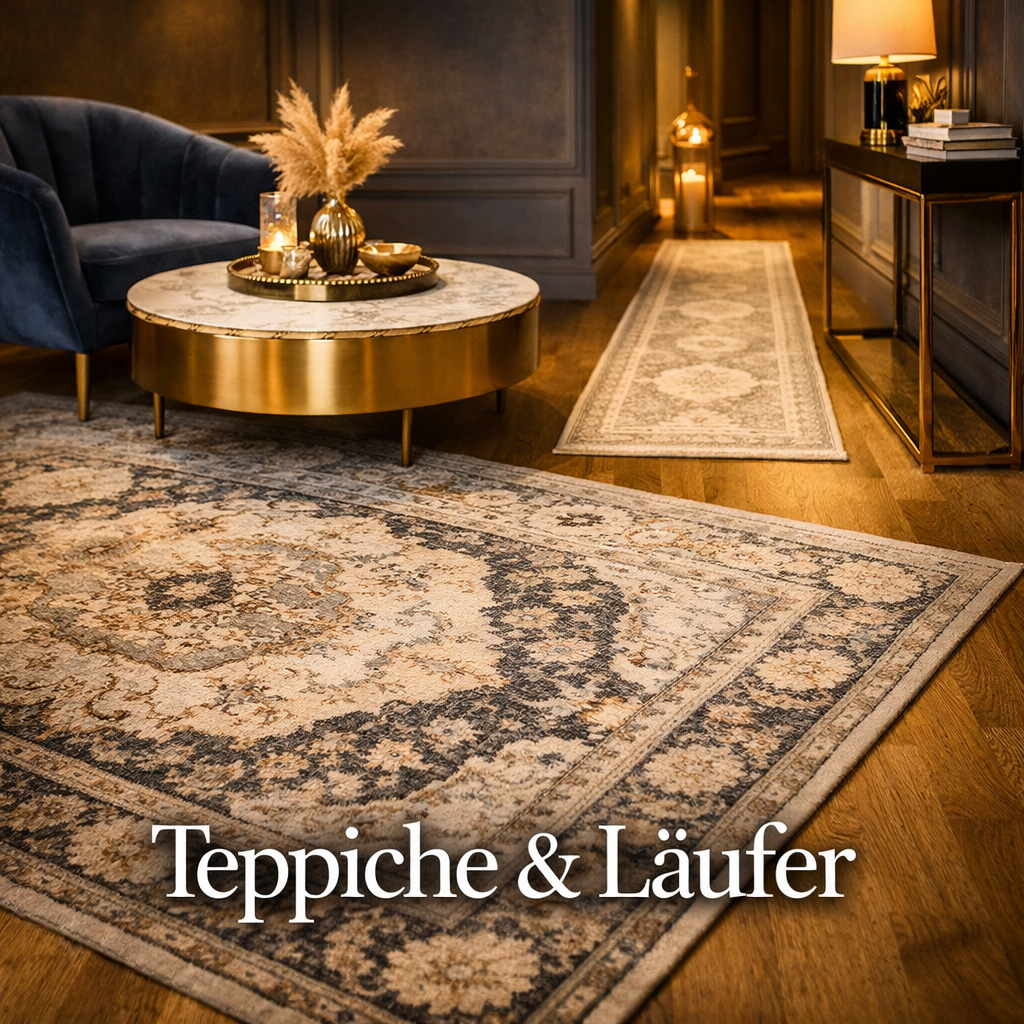 Teppiche und Läufer im Wohnzimmer
