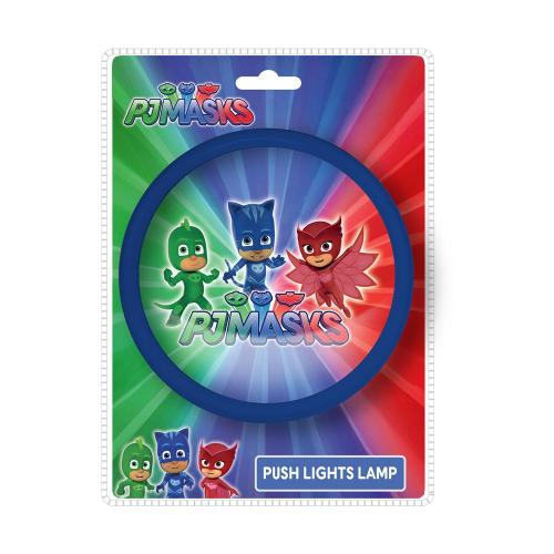 Kids Licensing Dekoration PJ Masks LED Drücklicht