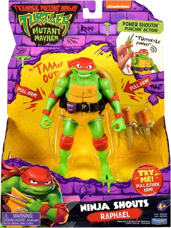 Sammel- & Spielfiguren Teenage Mutant Ninja Turtle - Ninja Shouts Raphael - Spielfigur