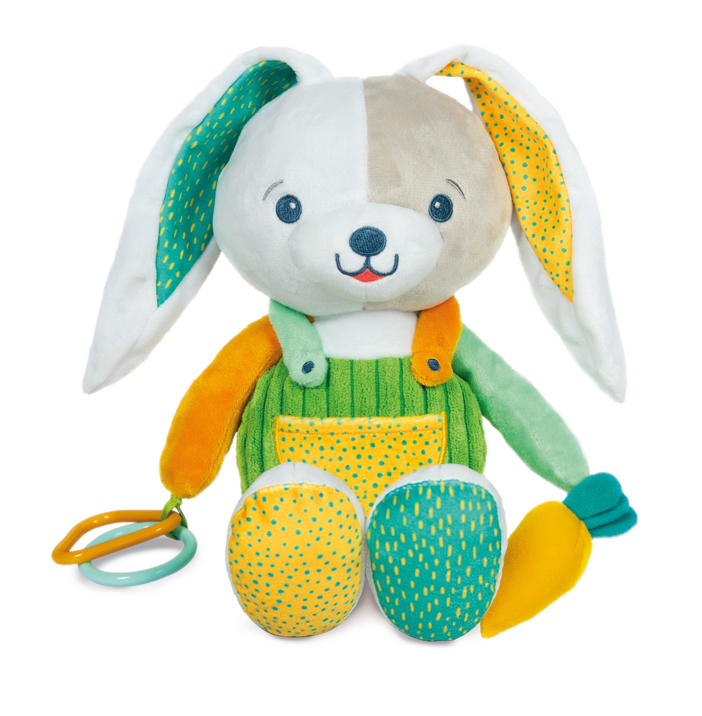 Clementoni Plüschfiguren Baby Clementoni 17419  - Benny, der Kuschelhase