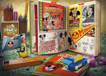 Ravensburger Puzzles 1960 Mickey Anniversary - Puzzle - 1000 Teile