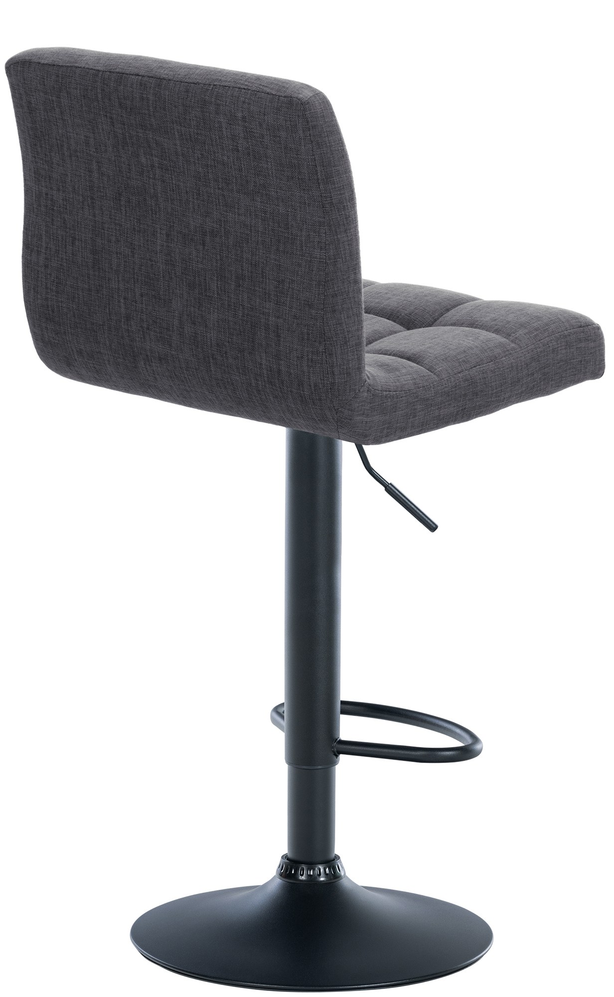 2er Set Barhocker Calma Stoff schwarz