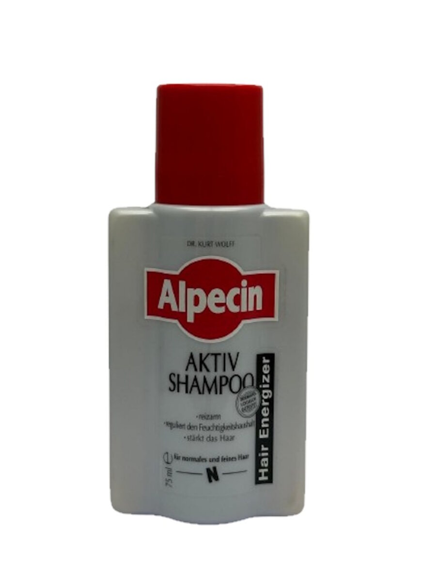Alpecin 10 x Aktiv Shampoo reizarm – Hair Energizer, reguliert Feuchtigkeitshaushalt, stärkt feines & normales Haar, dermatologisch getestet