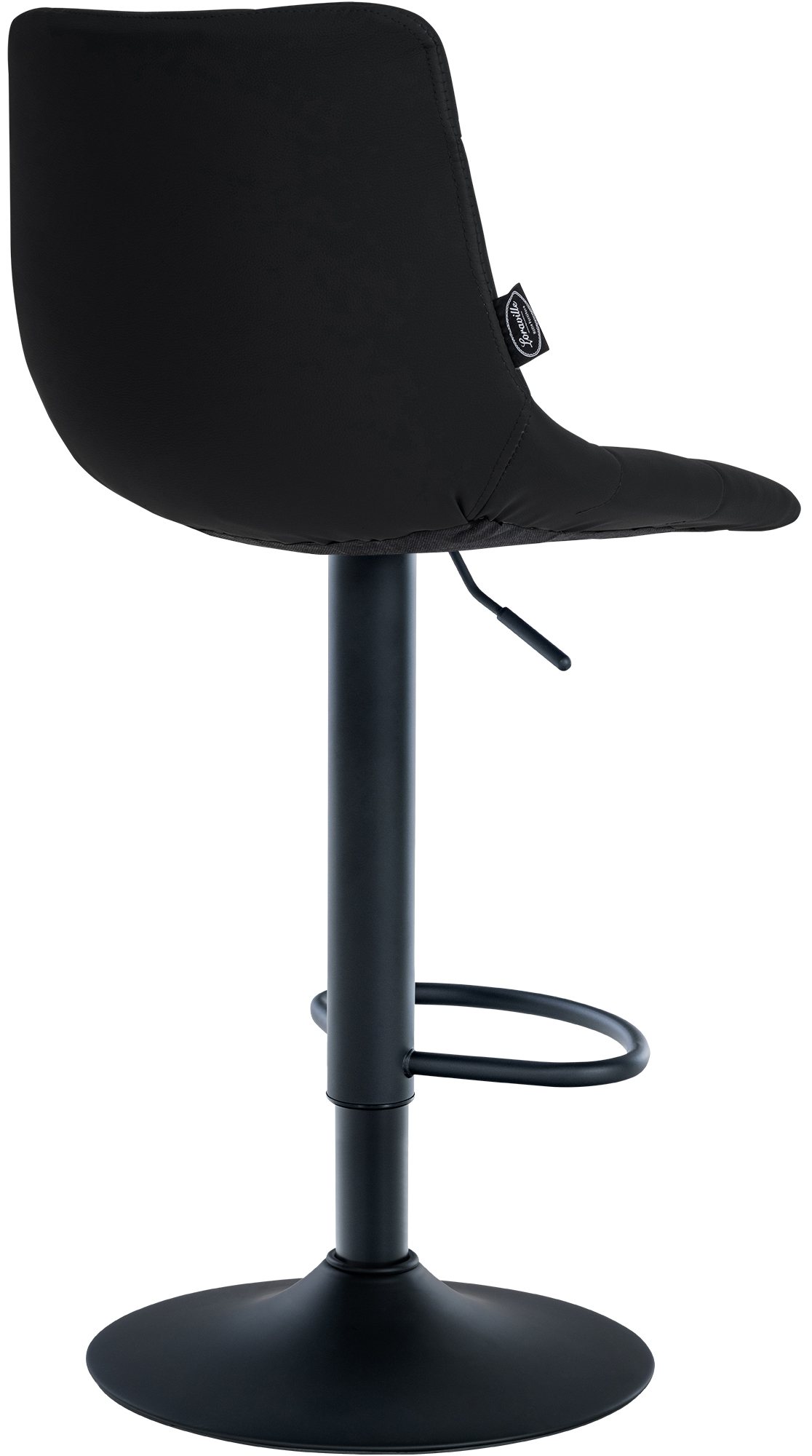 2er Set Barhocker Jerry Kunstleder schwarz