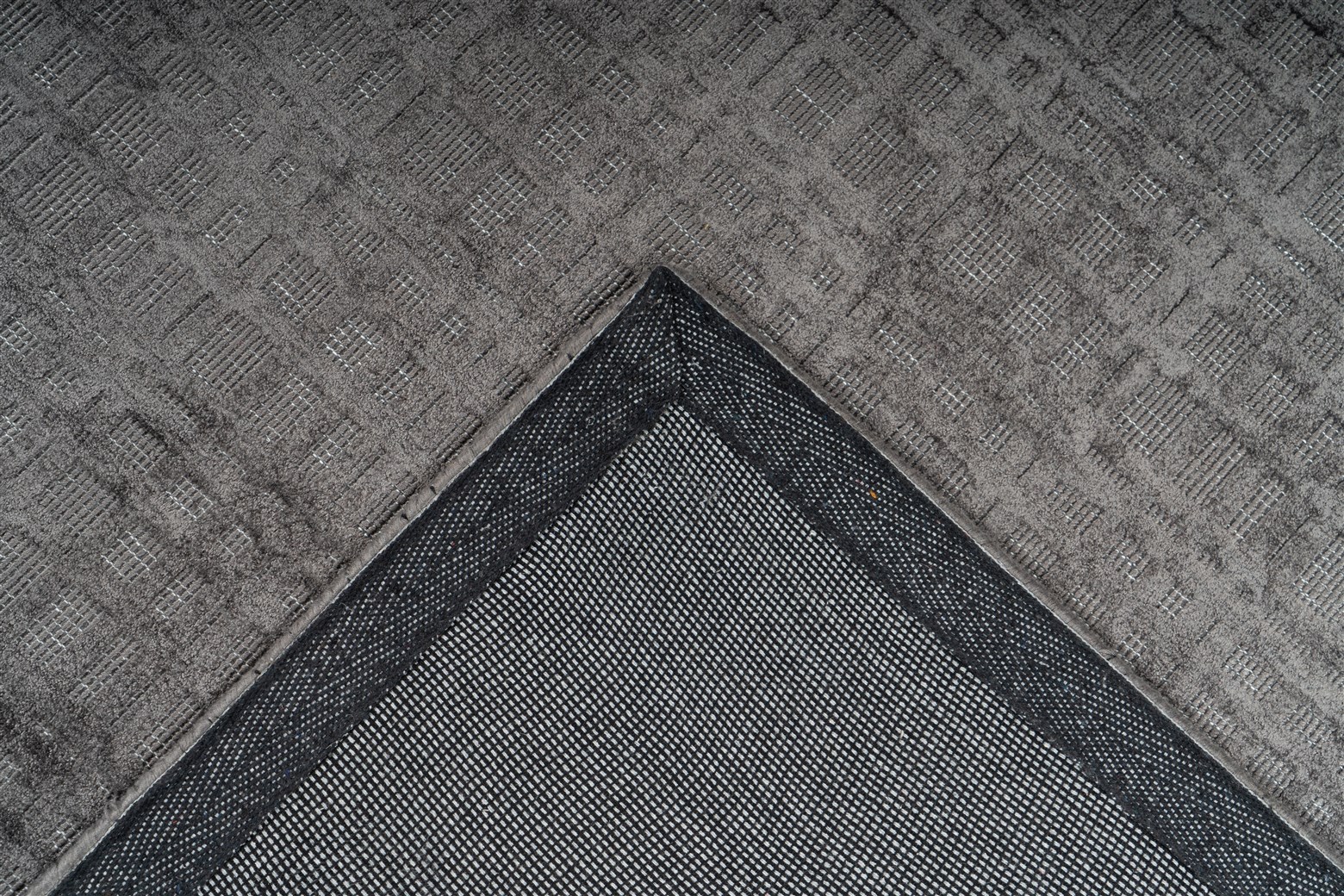 Teppich Karma 125 Anthrazit 80cm x 150cm