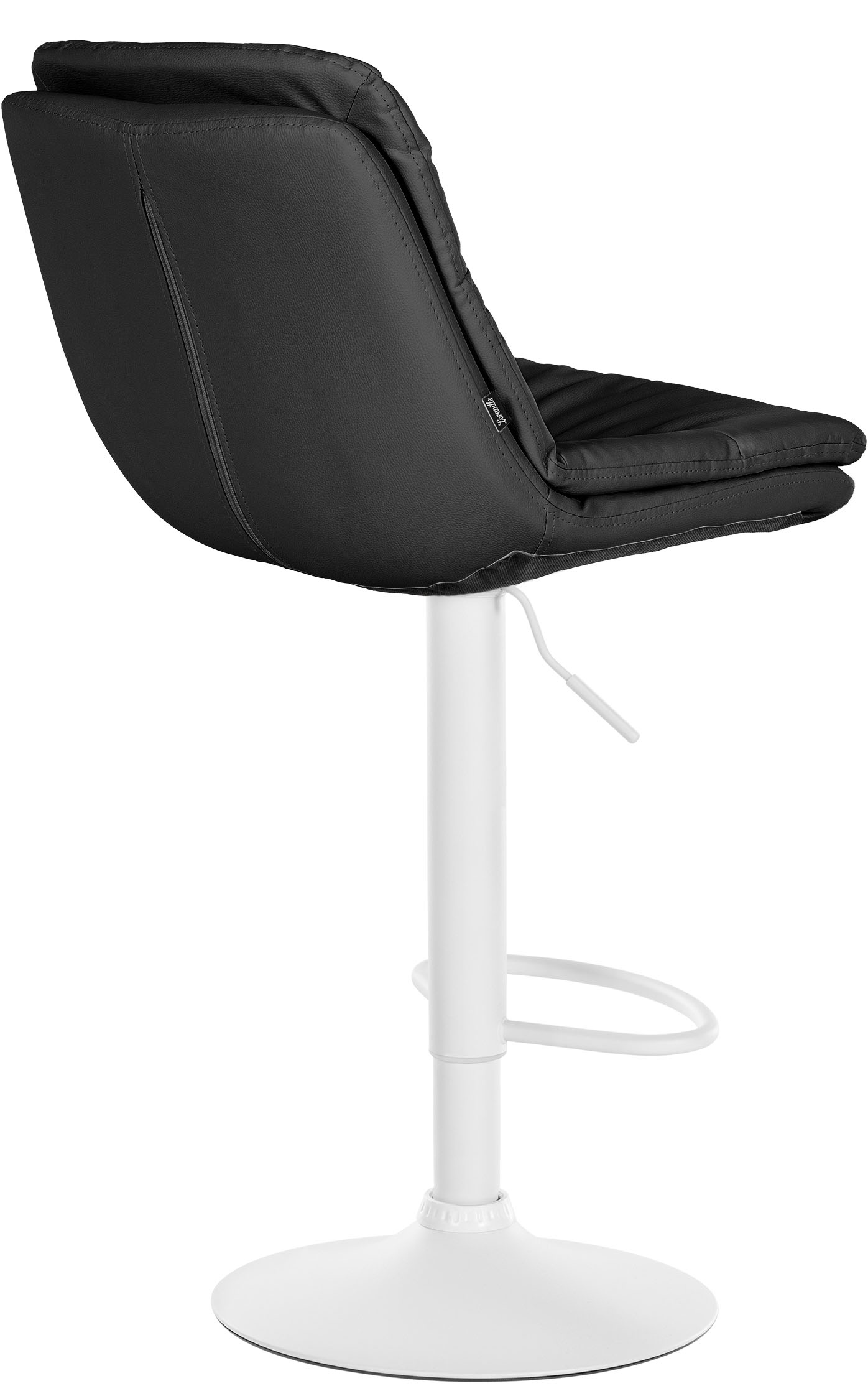 Barhocker Laurel Kunstleder weiß