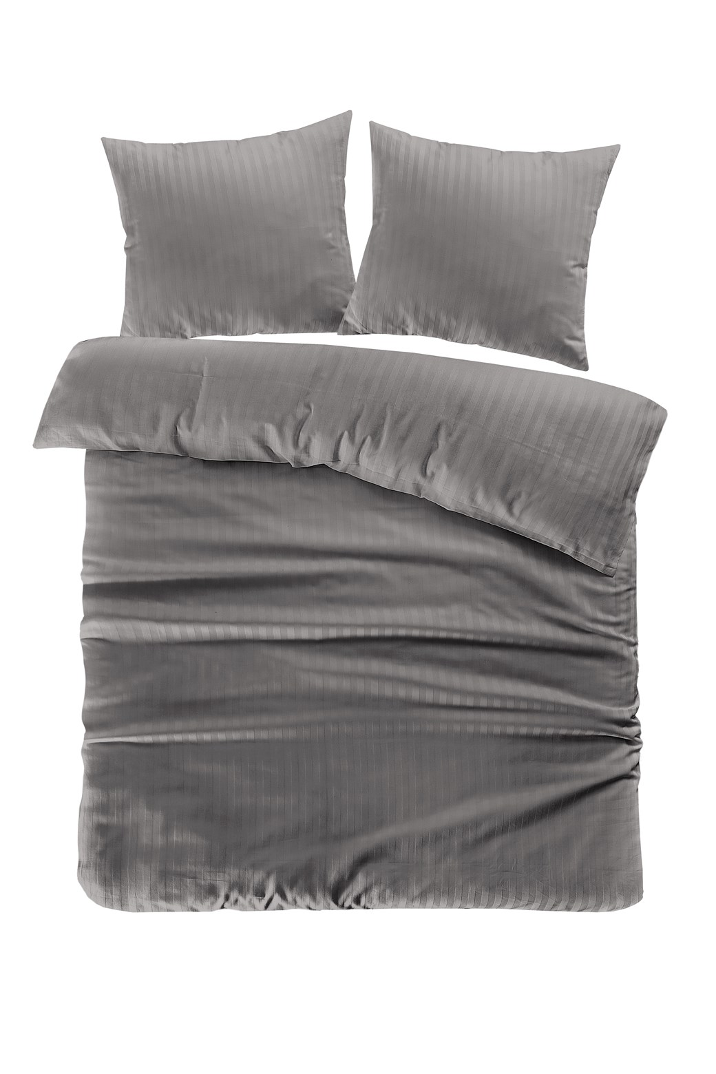 Bettwäsche Bettwäsche Valerina 125-FR Grau 140cm x 200cm