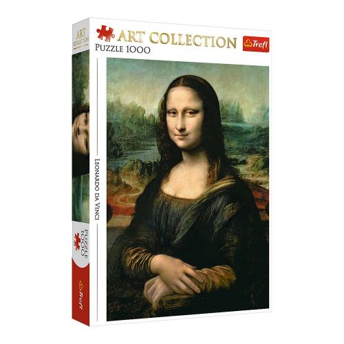 Trefl Puzzles Leonardo da Vinci / Mona Lisa - Art Collection Puzzle 1000 Teile