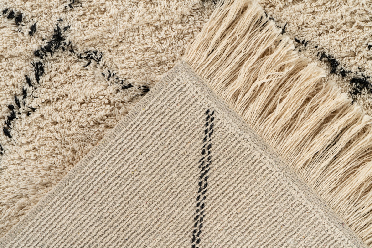 Teppich Mylen 625 Creme / Schwarz 160cm x 230cm