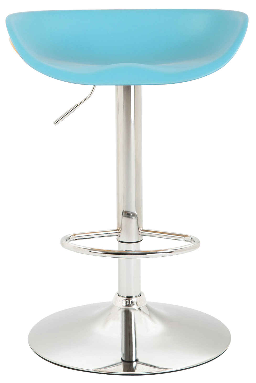 Barhocker Anaheim Kunststoff chrom