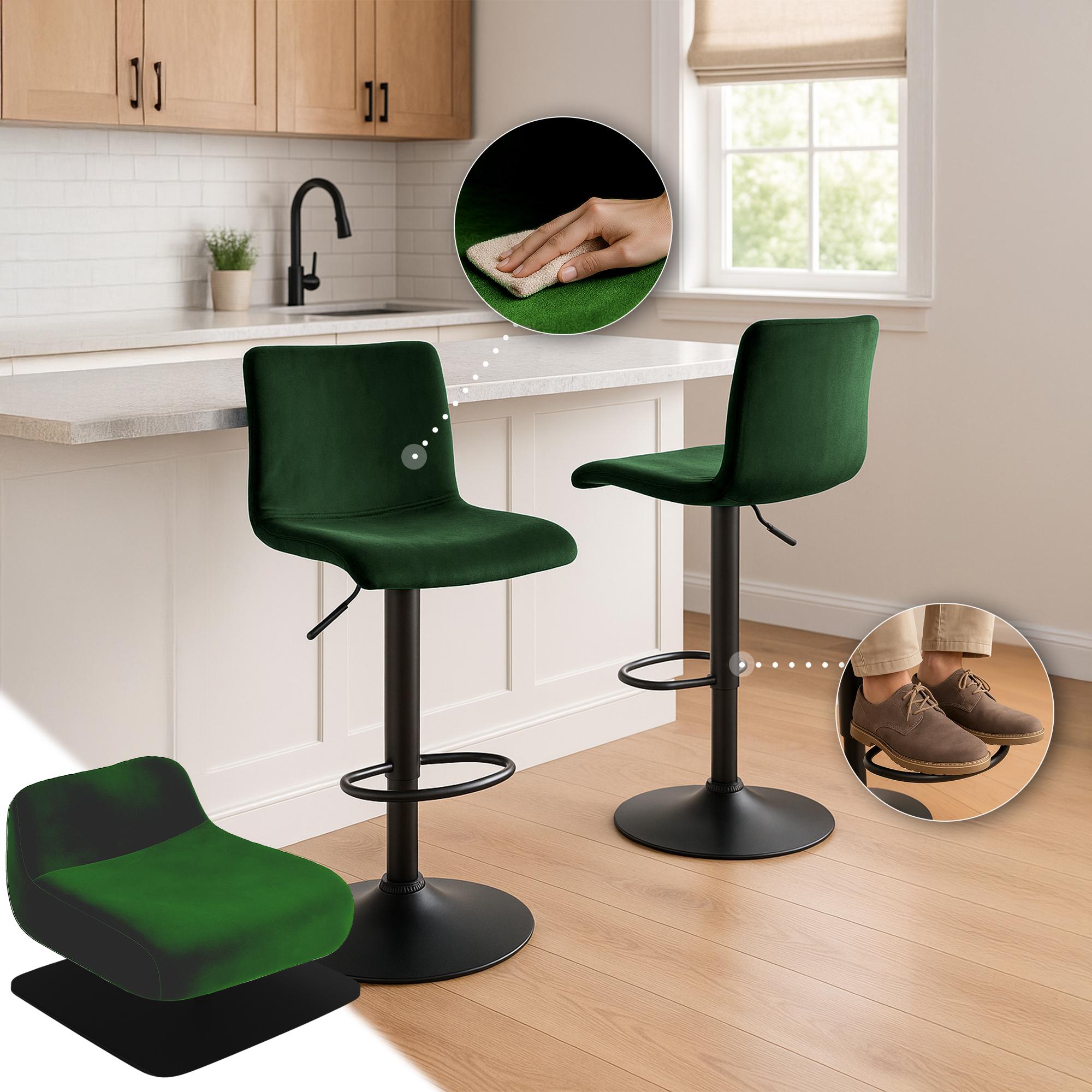 Barhocker Hoover Samt B