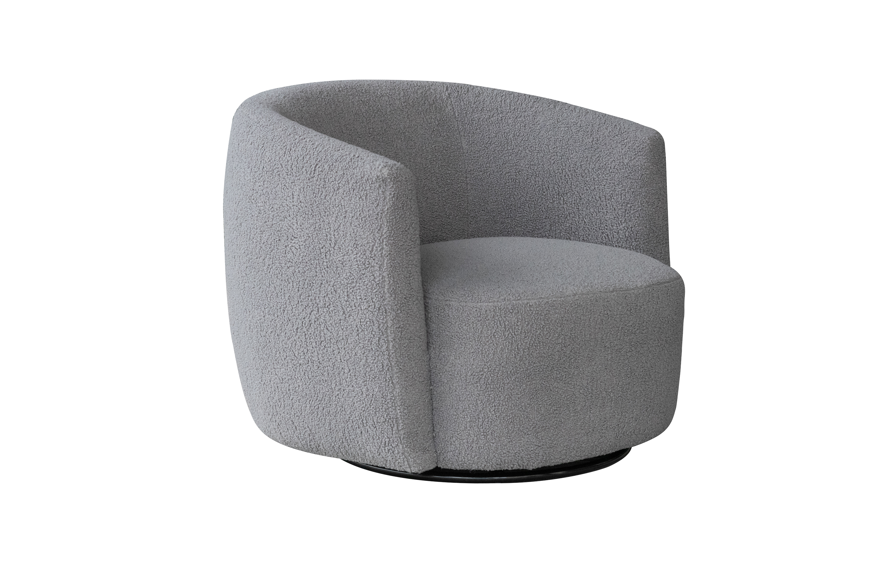 Drehsessel Grau