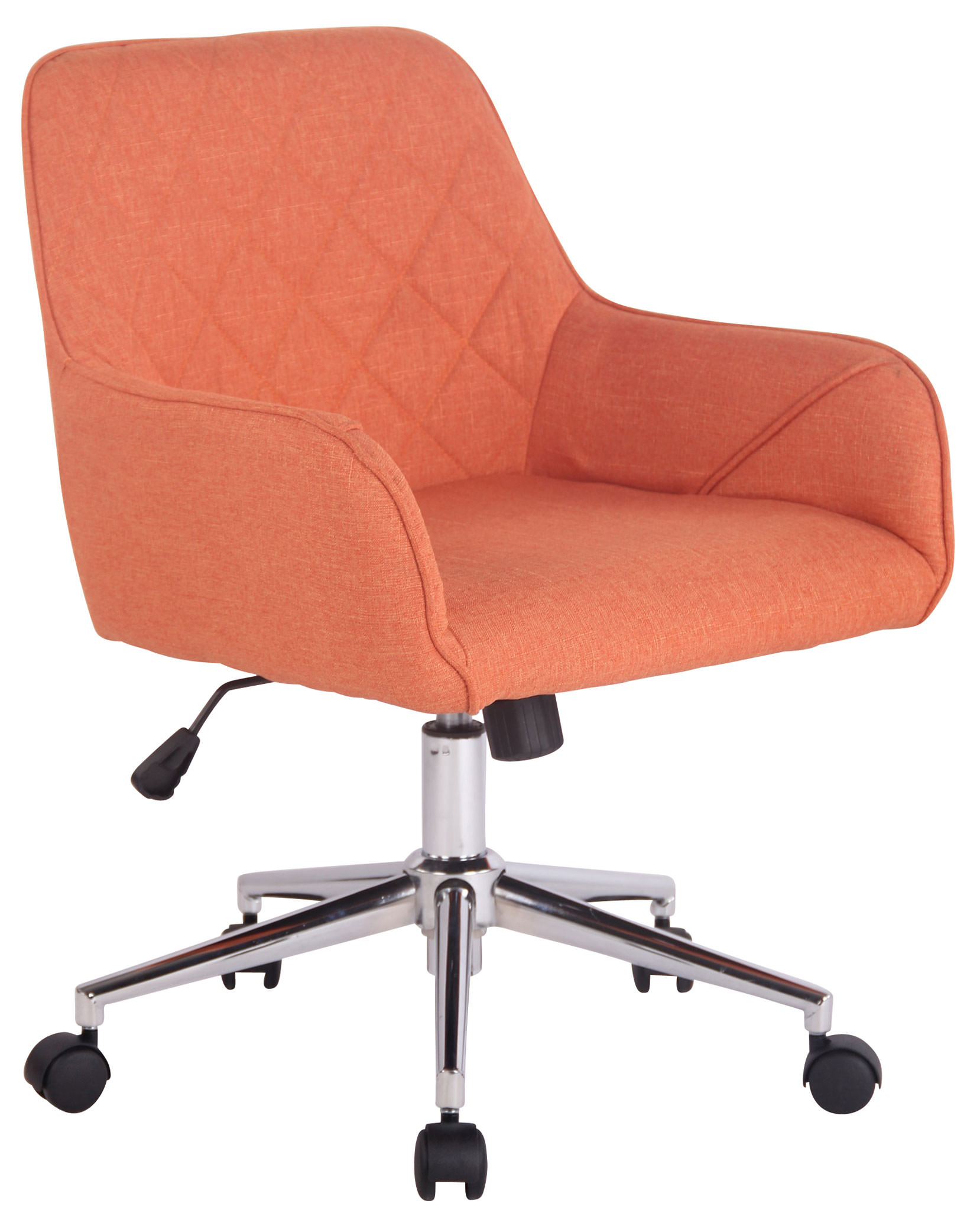 Bürostuhl Wellington Stoff chrom