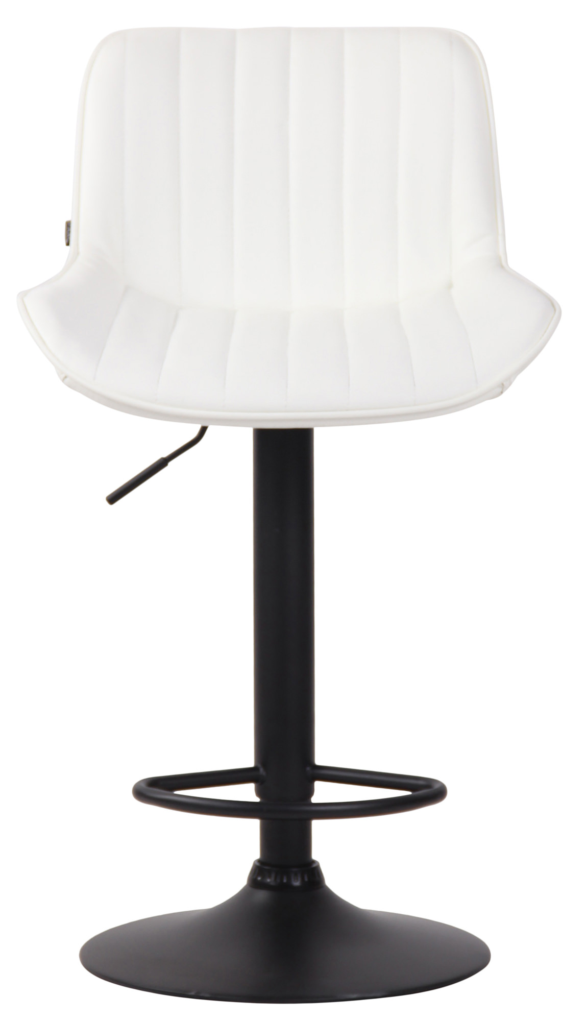Barhocker Lentini Kunstleder schwarz