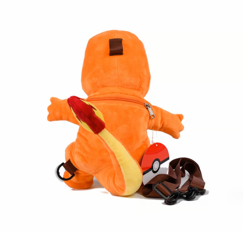 CYP Brands Plüschfiguren Pokemon Glumanda Plüschrucksack - 34 cm