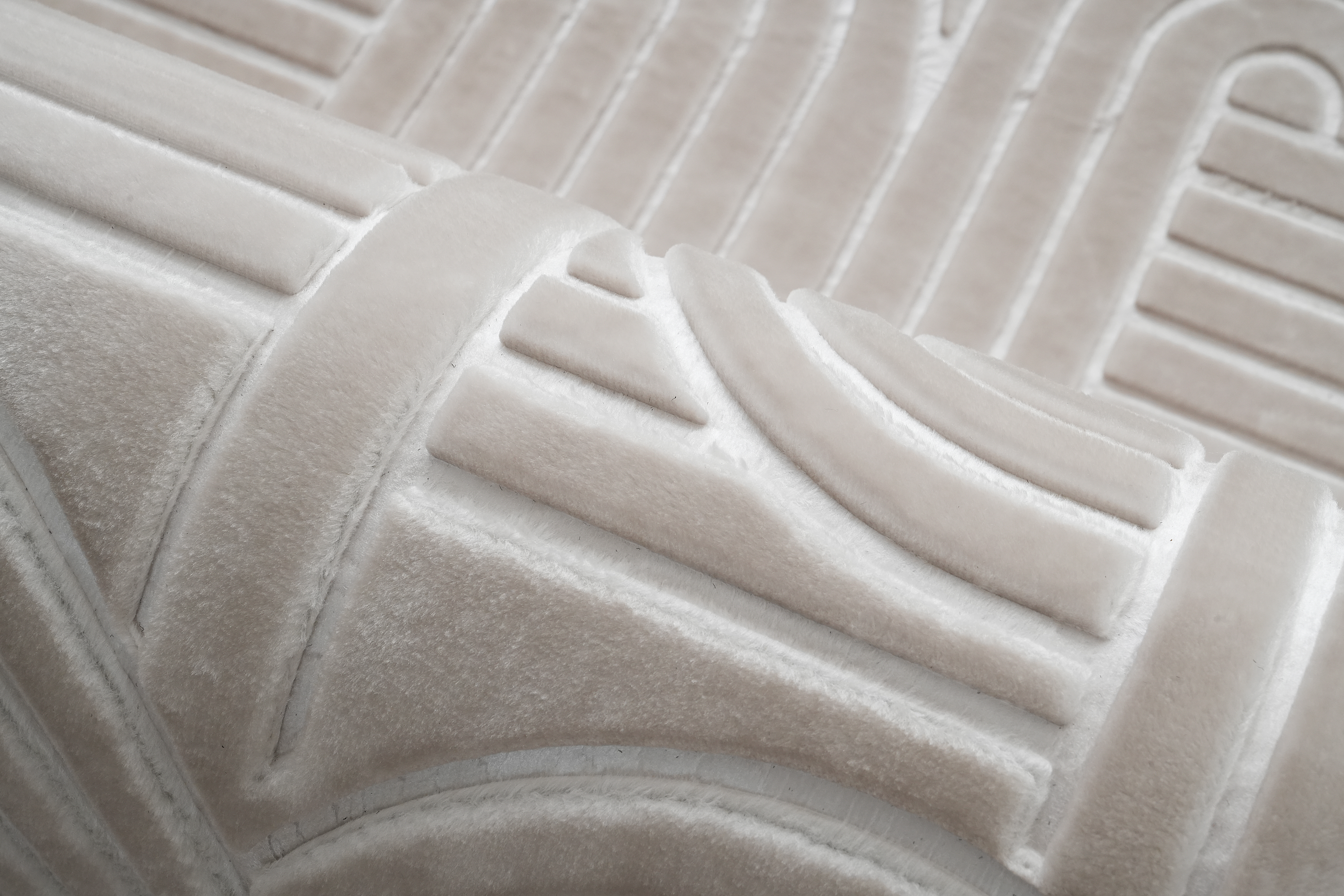 Teppich Calma 125 Beige 80 x 150 cm