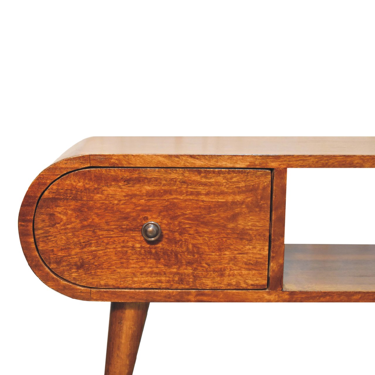 Runder TV-Schrank „Chestnut“