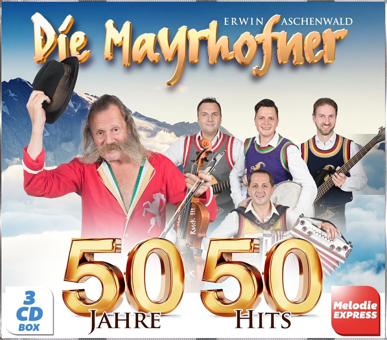 MCP Schlager Die Mayrhofner - 50 Jahre 50 Hits 3CD