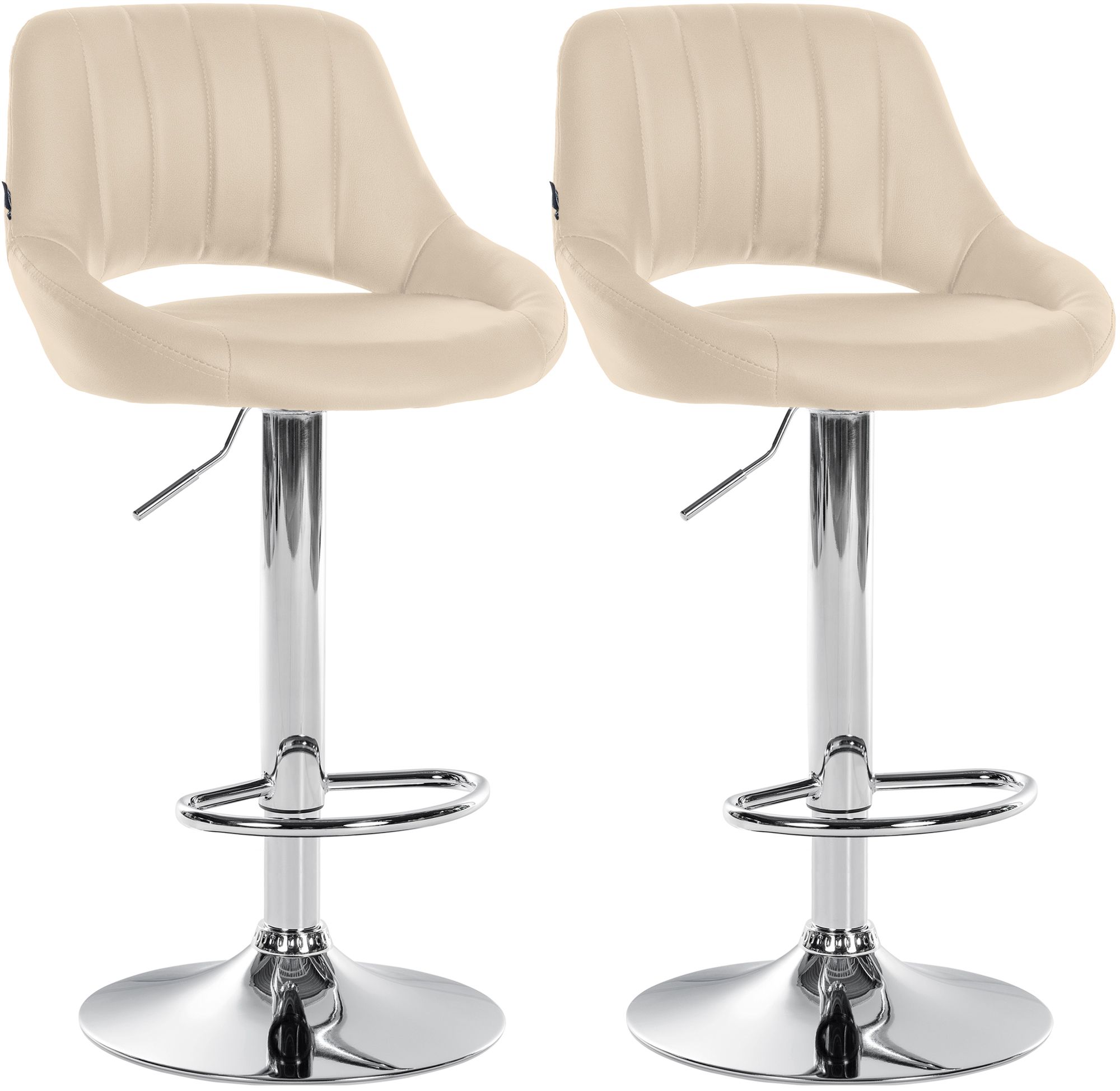 2er Set Barhocker Milet Kunstleder C