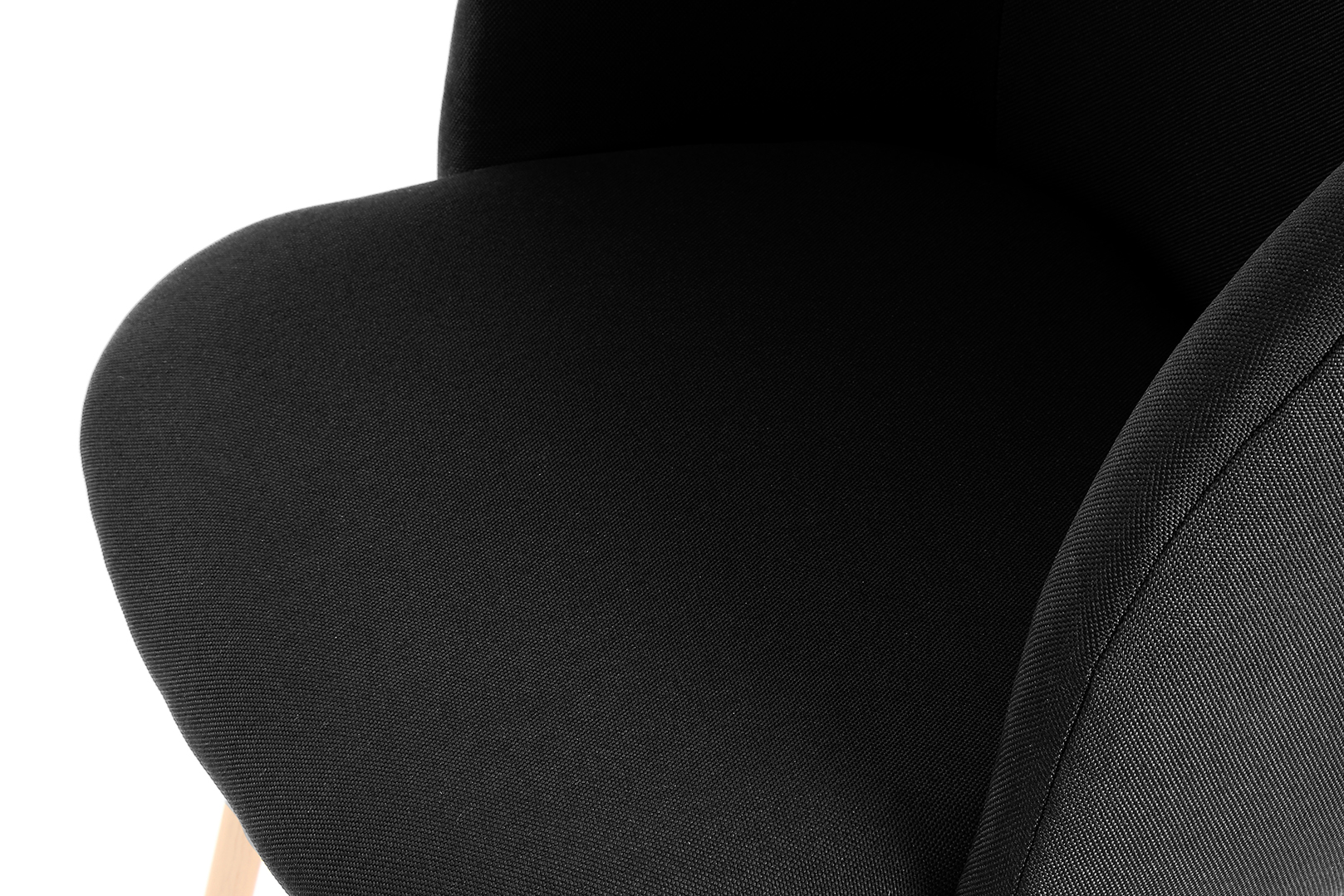 Designstuhl-Set Schwarz